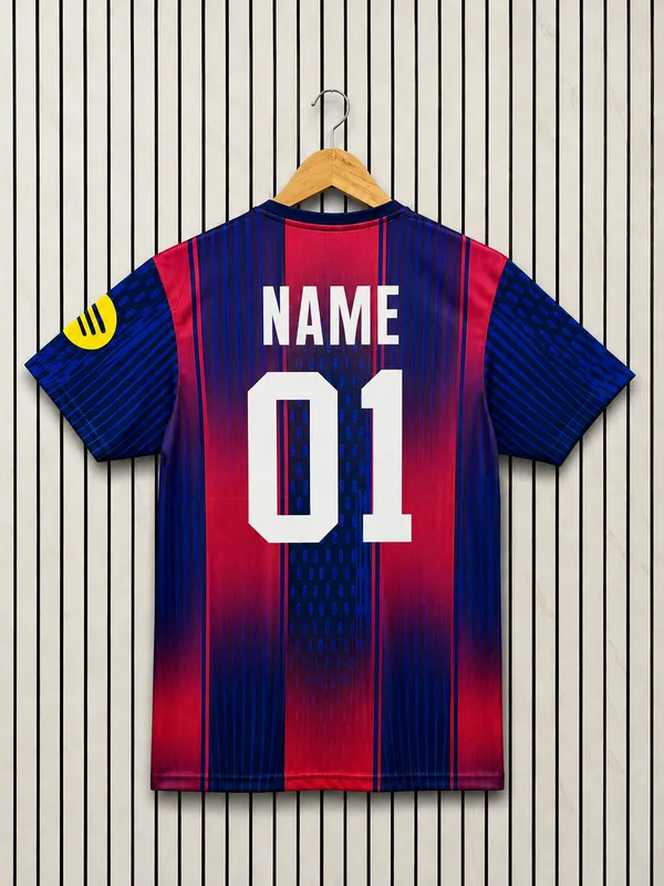 Blue_Red_Aerodry_Regular_Fit_Football_Jersey_For_Unisex