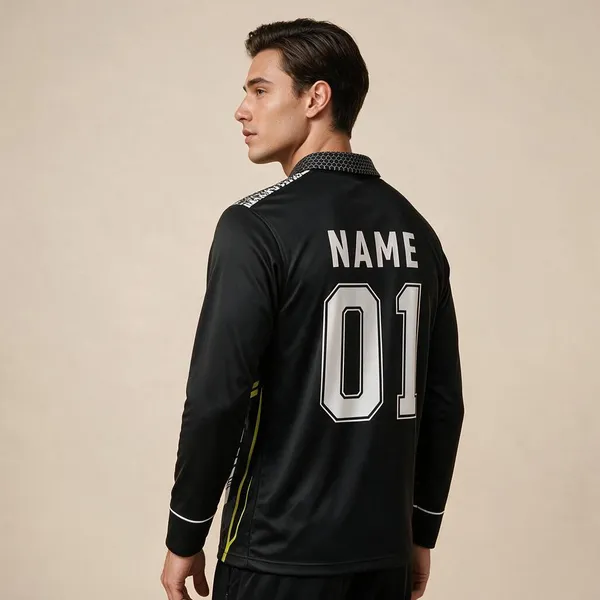 Black_Aerodry_Printed_Long_Sleeve_Sports_Jersey_For_Unisex
