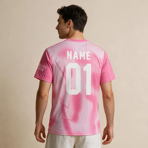 Pink_Aerodry_Short_Sleeve_Football_Jersey_For_Unisex