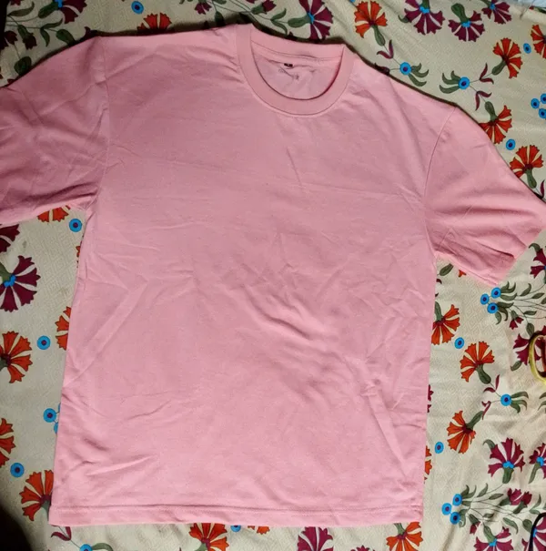 Pink_Crew_Neck_T-Shirt_for_Men