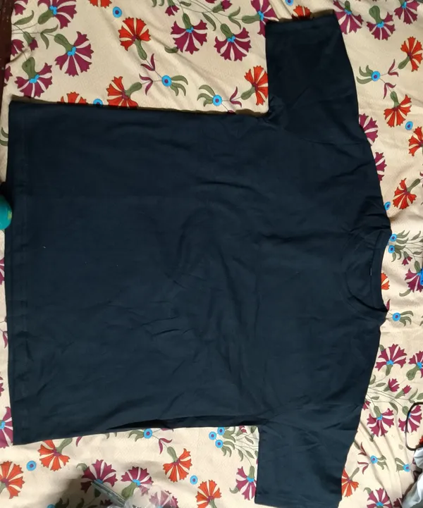 Navy_Plain_Regular_Fit_T-Shirt_for_Men