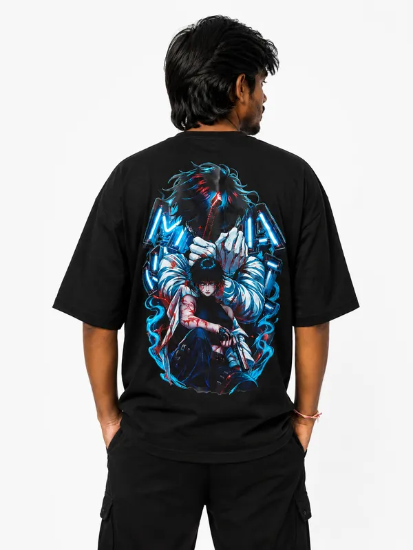 Black_Cotton_Oversized_Anime_Graphic_T_Shirt_For_Men