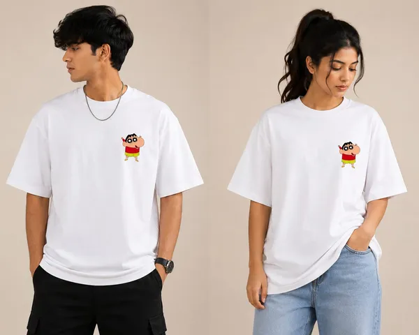White_Casual_Fit_T-Shirt_for_Men_And_Women