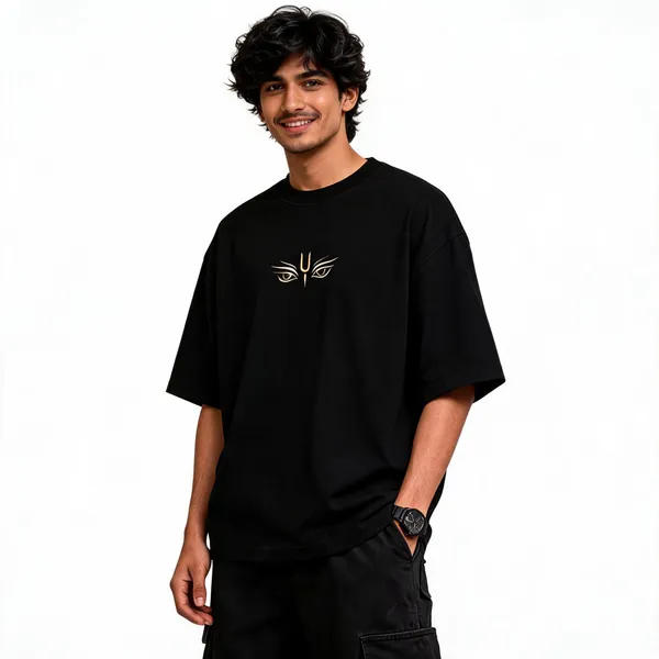 Black_Cotton_Oversized_Graphic_T_Shirt_For_Men