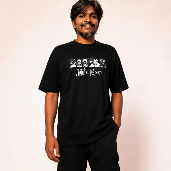 Black_Cotton_Oversized_Anime_Graphic_T_Shirt_For_Men