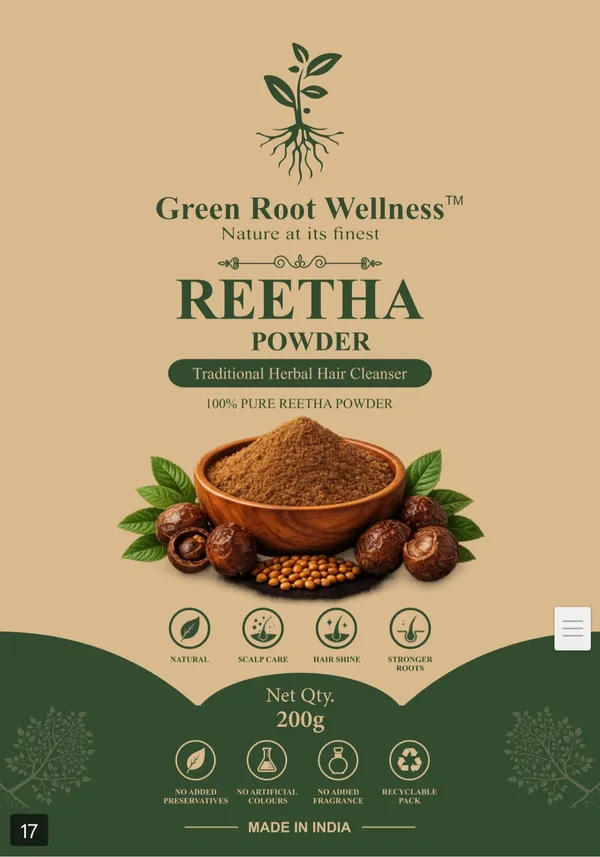Green_Root_Wellness_Reetha_Powder_Hair_Cleanser
