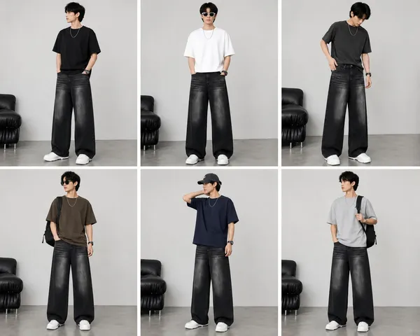 Black_Cotton_Denim_Wide_Leg_Jeans_For_Men