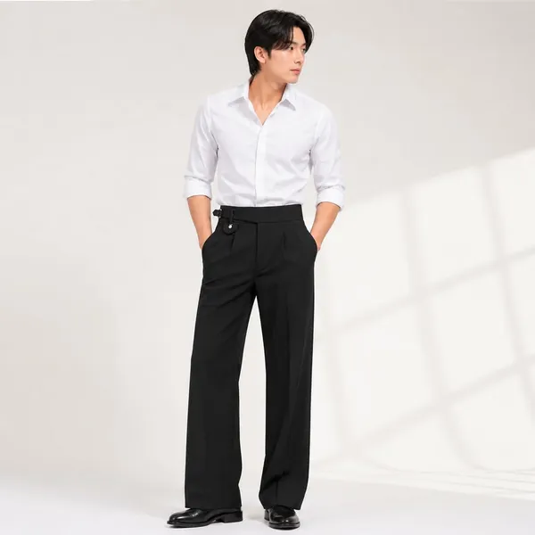 Black_Polyester_Wide_Leg_Gurkha_Formal_Trousers_For_Men