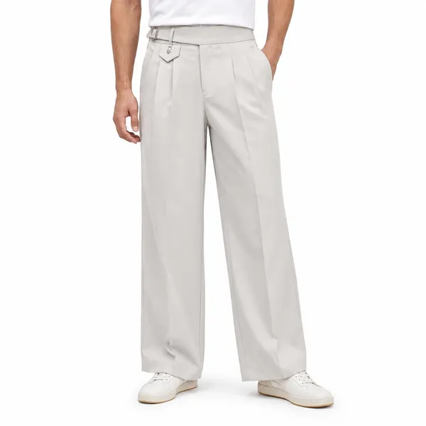 Ice_Grey_Polyester_Wide_Leg_Gurkha_Formal_Trousers_For_Men