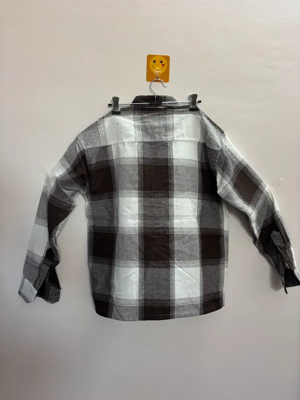 Flannel_Checks-Men's_Black_&_White_Boxy_Fit_Shirt_|_Trendy_Streetwear_Checked_Shirt