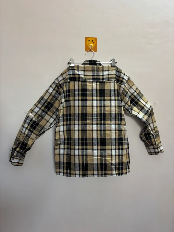 Flannel_Checks-Men's_Black_&_White_Boxy_Fit_Shirt_|_Trendy_Streetwear_Checked_Shirt
