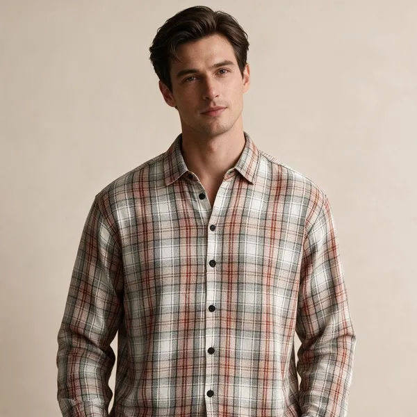 Red_Rust_Flannel_Checks_Boxy_Fit_Shirt_For_Men