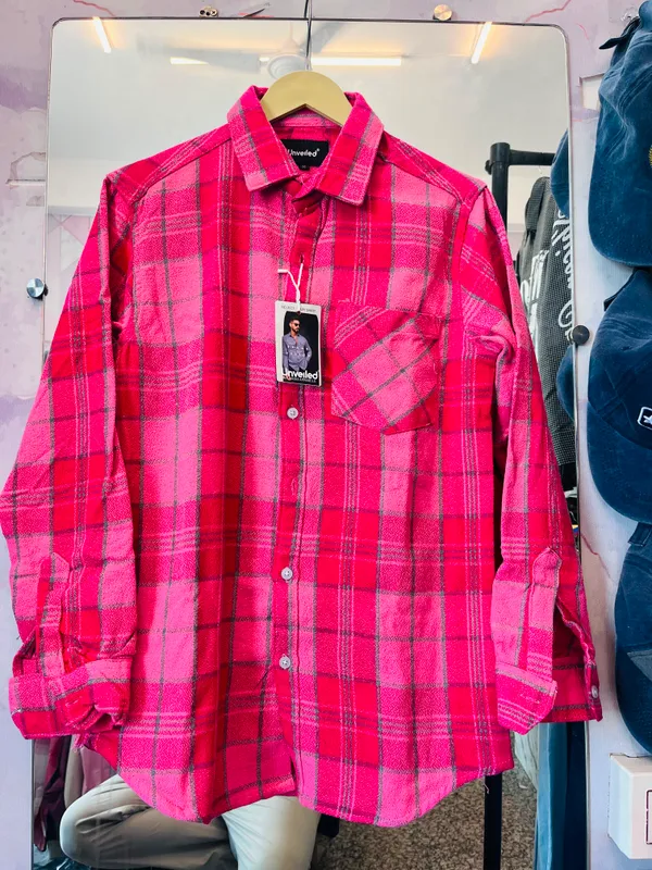 Flannel_Checks-Men's_Black_&_White_Boxy_Fit_Shirt_|_Trendy_Streetwear_Checked_Shirt