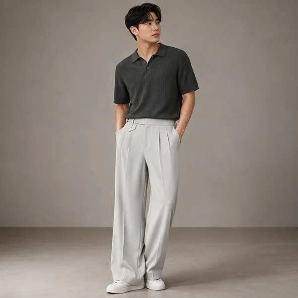 Ice_Grey_Polyester_Wide_Leg_Gurkha_Formal_Trousers_For_Men