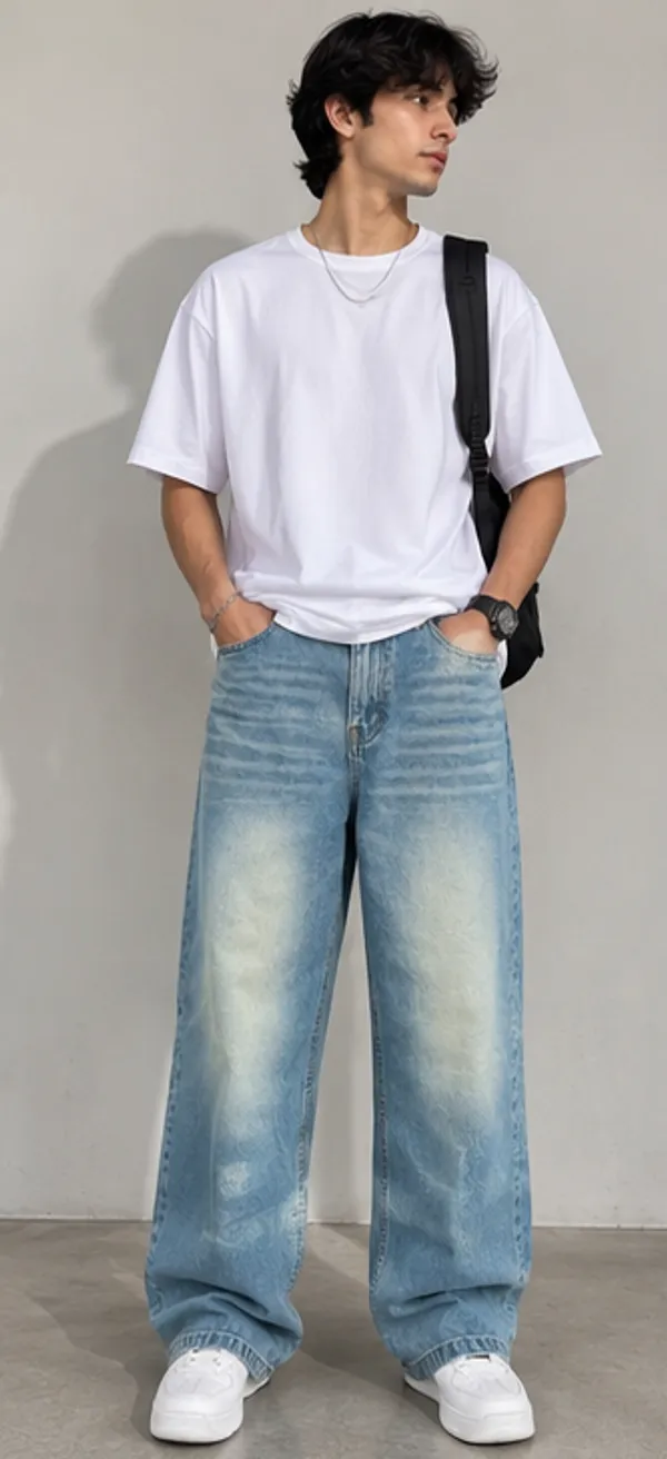 Ice_Fade_Shaded_Cotton_Denim_Wide_Leg_Jeans_For_Men