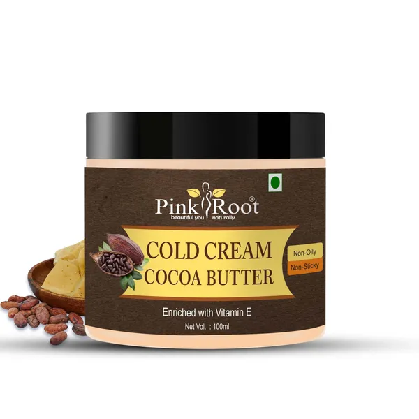 Pink_Root_Cocoabutter_Cold_Cream_For_Winter_Moisturising_Nourishing_Cream_With_Vitamin_E_Oil_Almond_Oil_100ml