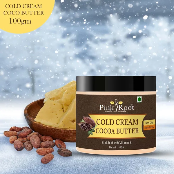 Pink_Root_Cocoabutter_Cold_Cream_For_Winter_Moisturising_Nourishing_Cream_With_Vitamin_E_Oil_Almond_Oil_100ml