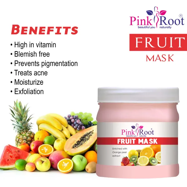 Pink_Root_Mix_Fruit_Eco_Facial_Kit_500gm_Pack_Of_4_For_Glowing_Skin_Tan_Removal_Whitening_Depigmentation_Oil_Control_Acne_Fairness