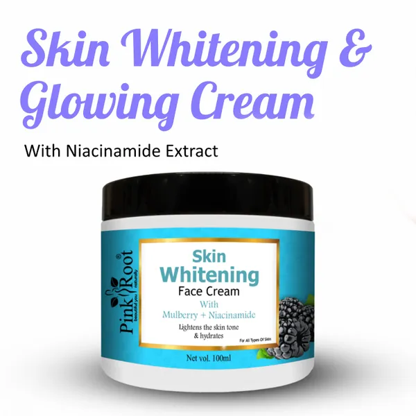 Pink_Root_Skin_Whitening_Cream_With_Niacinamide_Mulberry_100g_Removes_Tan_Lightens_Nourishes_Skin