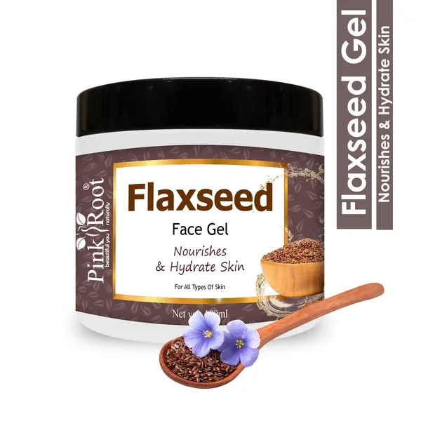 Pink_Root_Flaxseed_Face_Gel_Reduce_Fine_Lines_Skin_Brightening_Whitening_Removes_Tan_100_Ml
