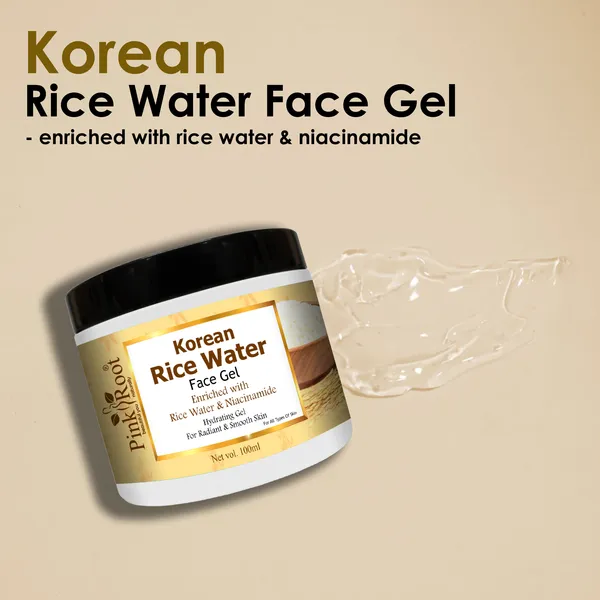 Pink_Root_Rice_Water_Face_Gel_100ml_Removes_Excess_Oil_Glass_Looking_Skin_Acne_Controls