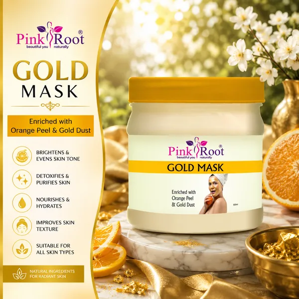 Pink_Root_Gold_Mask_Enriched_With_Orange_Peel_Gold_Dust_500_Ml_Removes_Blackhead_Anti_Ageing_Anti_Pimple_Gold_Radiance_Skin