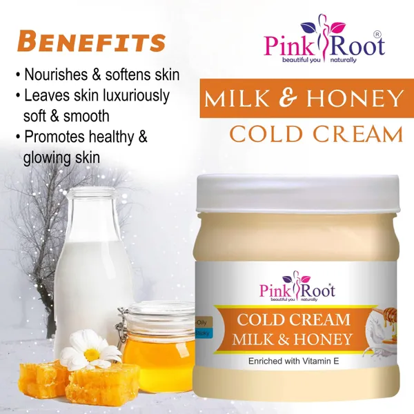 Pink_Root_Milk_Honey_Cold_Cream_500ml_For_Glowing_Moisturising_Skin_Enriched_With_Vitamin_E_Oil_Shea_Butter