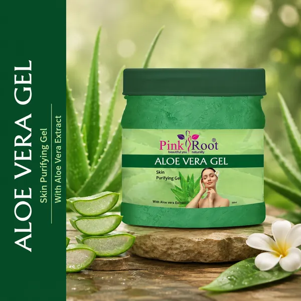 Pink_Root_Aloevera_Gel_500ml_For_Repairing_Soothing_Skin_Contains_Aloe_Vera_Vitamin_E_For_Skin