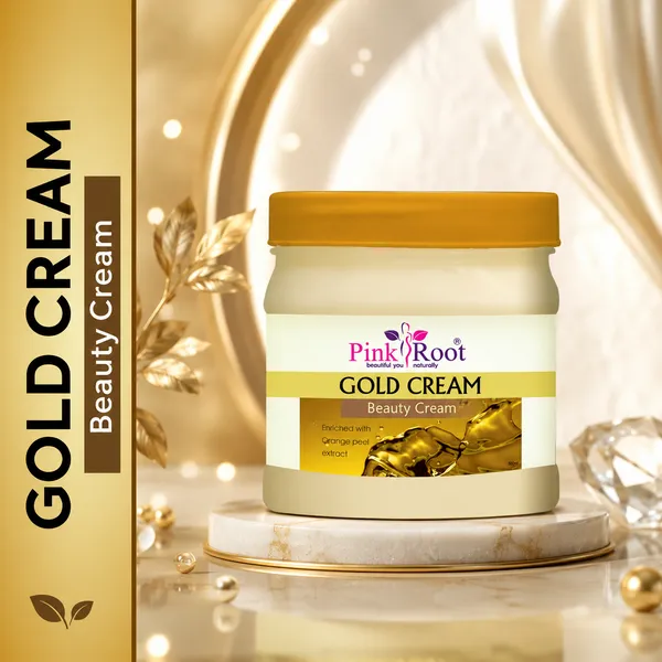 Pink_Root_Gold_Cream_500_Ml_For_Daily_Care_Gold_Radiance_Glow_Skin_Brightening_Pigmentation_Removal
