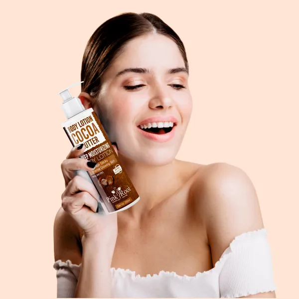 Pink_Root_Cocoa_Butter_Body_Lotion_200ml_Moisturization_Nourishment_Softening_Smoothening
