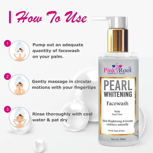 Pink_Root_Pearl_Whitening_Face_Wash_100ml_Deep_Cleansing_Skin_Whitening_Facial_Foam_Face_Wash_For_All_Skin_Types_Face_Wash
