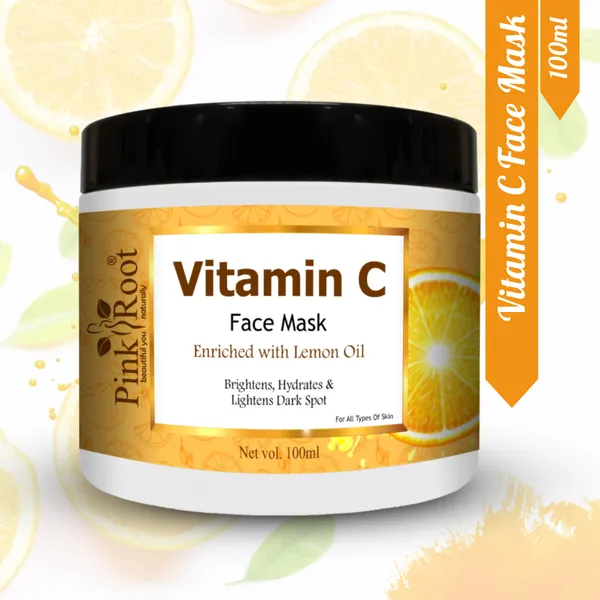 Pink_Root_Vitamin_C_Face_Mask_Spot_Clarifying_Glow_Boosting_Mask_With_Grapefruit_Tomato_Glycolic_Agran_Oil_Calendula_Chamomile_Skin_Brightening_Face_Mask_100gm_100_G