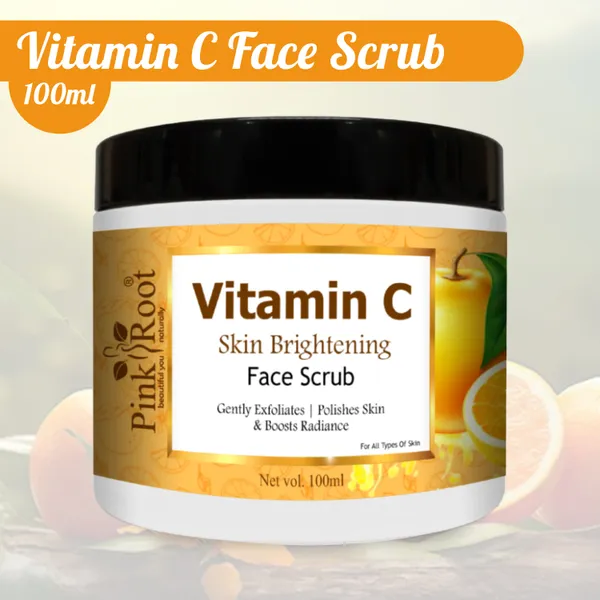 Pinkroot_Vitamin_C_Face_Body_Scrub_100_G_For_Tan_Removal_Skin_Whitening_Skin_Lightening_Skin_Brightening_Glowing