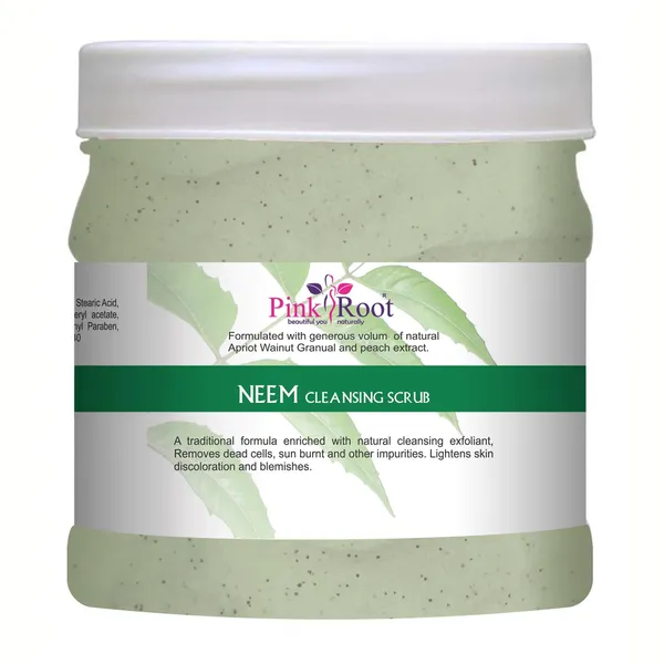 Pink_Root_Neem_Face_Body_Scrub_Cleansing_Dirt_Acne_Control_Enriched_With_Natural_Neem_Extract_500_Ml