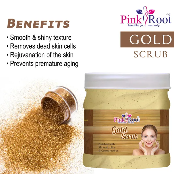 Pink_Root_Gold_Scrub_Enriched_With_Orange_Peel_Gold_Dust_500_Ml_Removes_Blackhead_Anti_Ageing_Anti_Pimple_Gold_Radiance_Skin