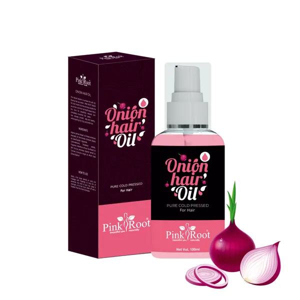 Pink_Root_Onion_Hair_Oil_100ml_Applied_For_Hair_Growth_Anti_Hair_Fall_Healthy_Scalp_Conditioning_Removing_Lice_Prevents_Greying