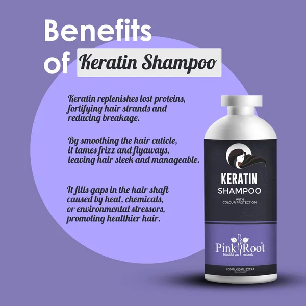 Pink_Root_Keratin_Hair_Shampoo_250_Ml_For_Smoothening_Of_Hairs_And_Volume_Enhancement