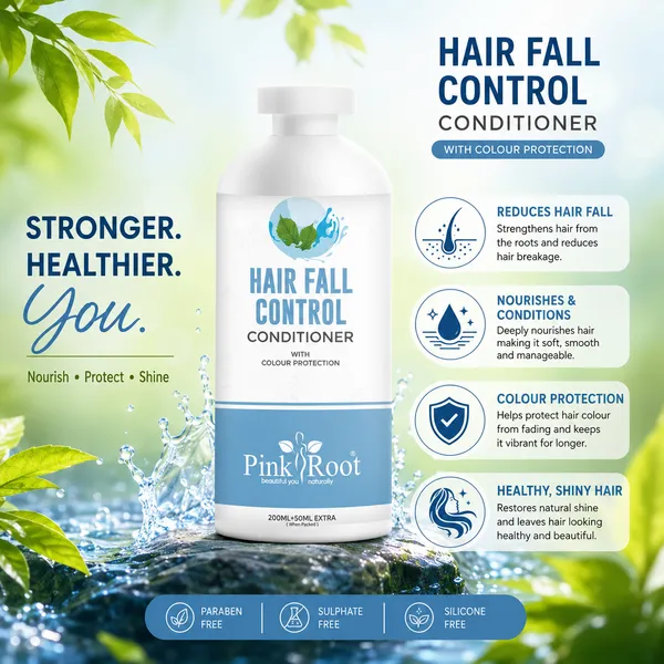 Pink_Root_Hair_Fall_Control_Conditioner_250_Ml_Controls_Hair_Fall_Prevents_Greying