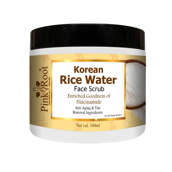 Pink_Root_Rice_Water_Scrub_For_Men_Women_Skin_Whitening_Brightening_Scrub_Remove_Blackheads_100_G
