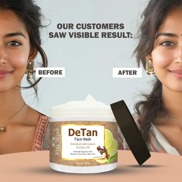 Pink_Root_Detan_Face_Mask_100gm_Tan_Removal_Skin_Lightening_Mask_Depigmentation_Oil_Control_Acne_Fairness_Ubtan_Glow_Face_Pack_Skin_Brightening_Face_Pack_Used_By_All_Types_Of_Skin