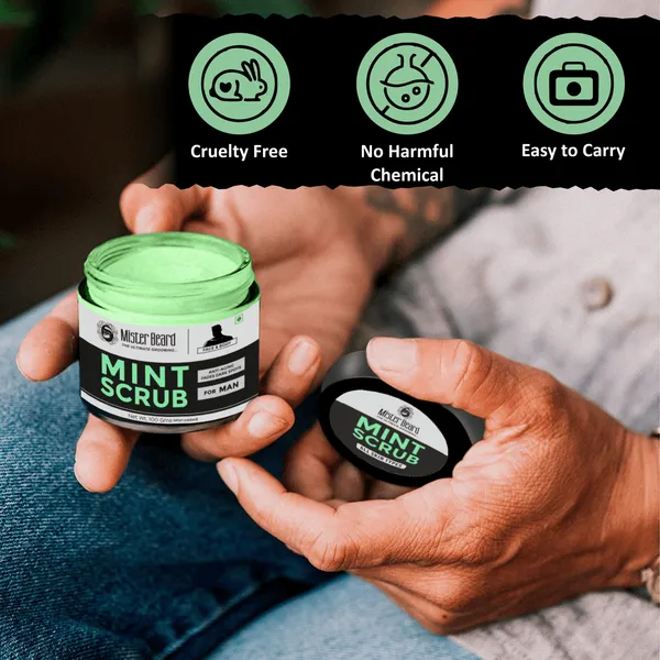 Mister_Beard_Mint_Scrub_100gm_Anti_Inflammatory_Repairs_Sun_Damage_Removes_Dust_Pimples