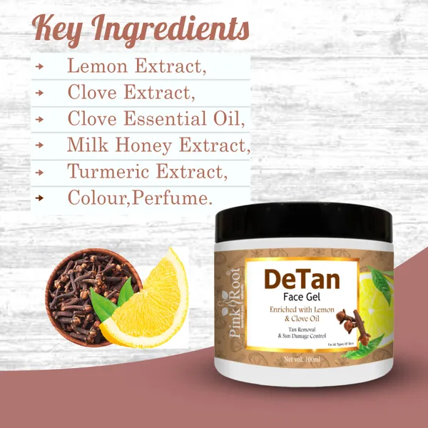 Pink_Root_Detan_Face_Gel_100ml_Gives_Skin_Brightening_Skin_Whitening_Face_Gel_For_Skin_Tan_Removal_Whitening_Depigmentation_Oil_Control_Acne_Fairness