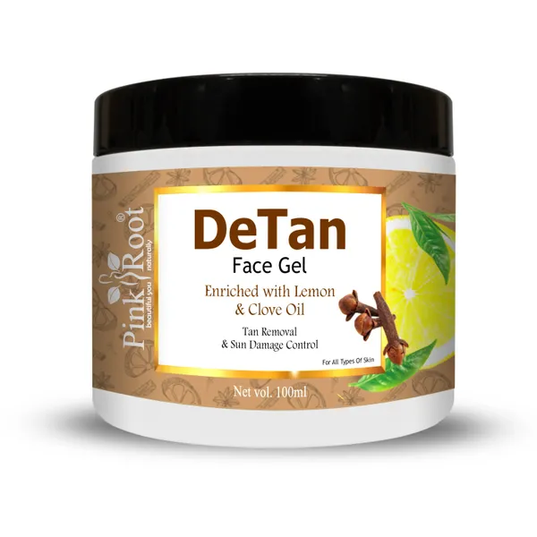 Pink_Root_Detan_Face_Gel_100ml_Gives_Skin_Brightening_Skin_Whitening_Face_Gel_For_Skin_Tan_Removal_Whitening_Depigmentation_Oil_Control_Acne_Fairness