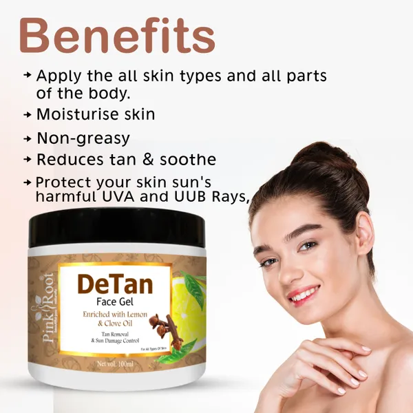 Pink_Root_Detan_Face_Gel_100ml_Gives_Skin_Brightening_Skin_Whitening_Face_Gel_For_Skin_Tan_Removal_Whitening_Depigmentation_Oil_Control_Acne_Fairness