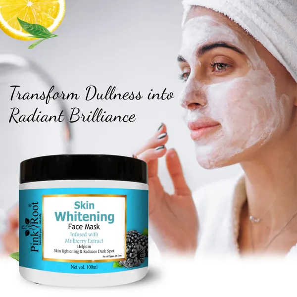 Pink_Root_Skin_Whitening_Face_Mask_100ml_Mulberry_Niacinamide_Tan_Removal_Skin_Brightening