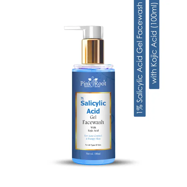 1_Salicylic_Acid_Face_Wash_With_Kojic_Acid_100_Ml_Pink_Root_Reduces_Dark_Spots_Pigmentation_Blemishes_Cleanses_Brightens_Skin_Non_Drying_Formula