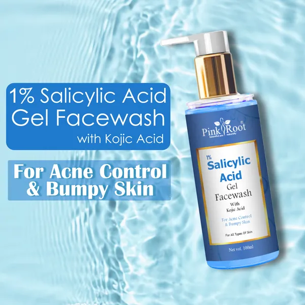 1_Salicylic_Acid_Face_Wash_With_Kojic_Acid_100_Ml_Pink_Root_Reduces_Dark_Spots_Pigmentation_Blemishes_Cleanses_Brightens_Skin_Non_Drying_Formula