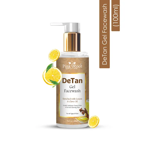 Detan_Gel_Face_Wash_With_Lemon_Clove_Extract_Get_Tan_Free_Brighter_Skin_Pink_Root_100ml