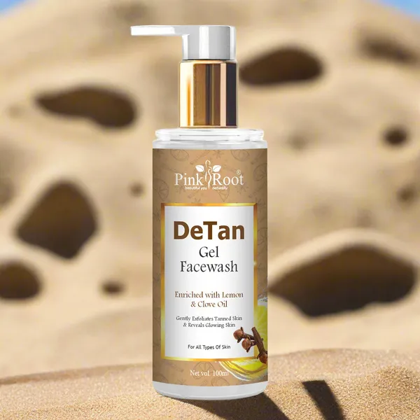 Detan_Gel_Face_Wash_With_Lemon_Clove_Extract_Get_Tan_Free_Brighter_Skin_Pink_Root_100ml