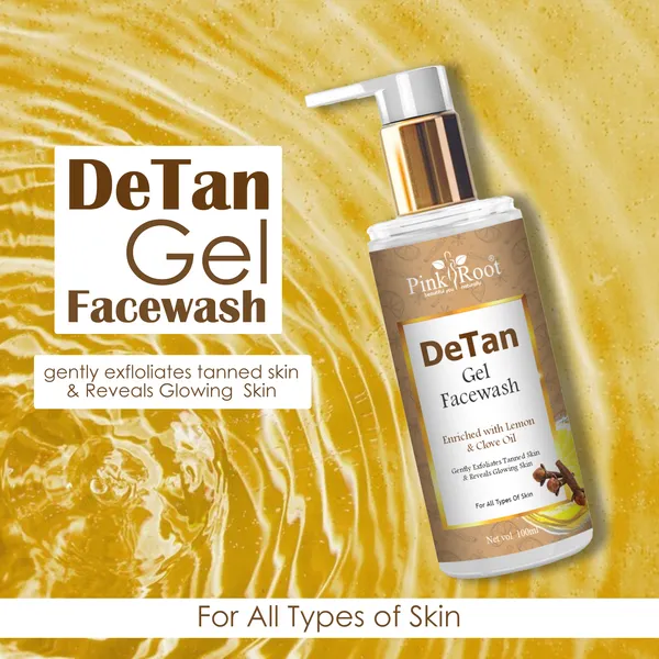 Detan_Gel_Face_Wash_With_Lemon_Clove_Extract_Get_Tan_Free_Brighter_Skin_Pink_Root_100ml